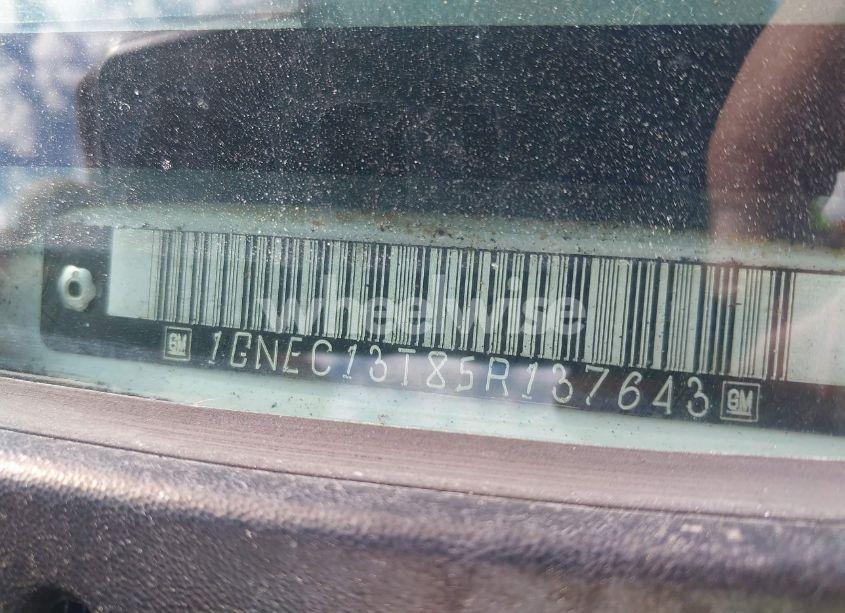 Photo 9 of 2005 Chevrolet Tahoe LS (VIN 1GNEC13T85R137643)