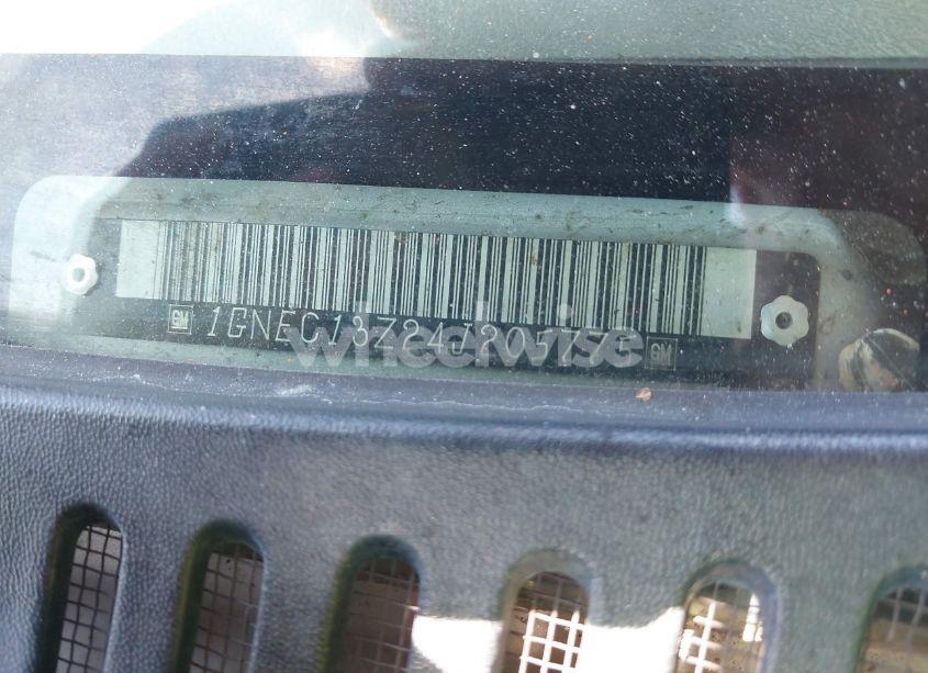 Photo 9 of 2004 Chevrolet Tahoe LS (VIN 1GNEC13Z24J205775)