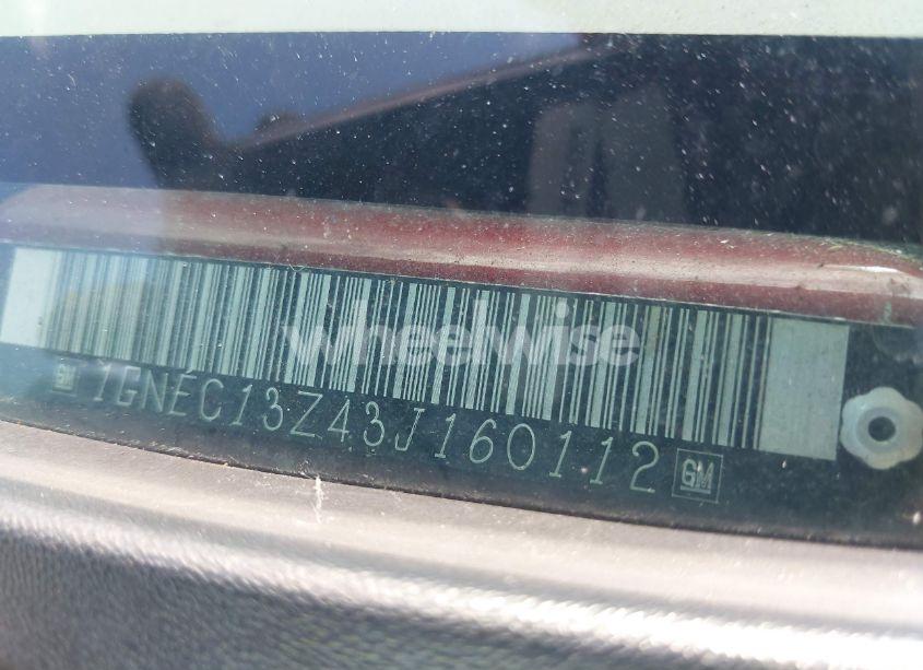 Photo 9 of 2003 Chevrolet Tahoe LS (VIN 1GNEC13Z43J160112)