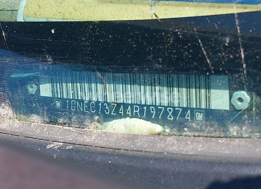 Photo 9 of 2004 Chevrolet Tahoe LT (VIN 1GNEC13Z44R197874)