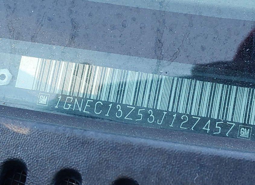 Photo 9 of 2003 Chevrolet Tahoe LT (VIN 1GNEC13Z53J127457)