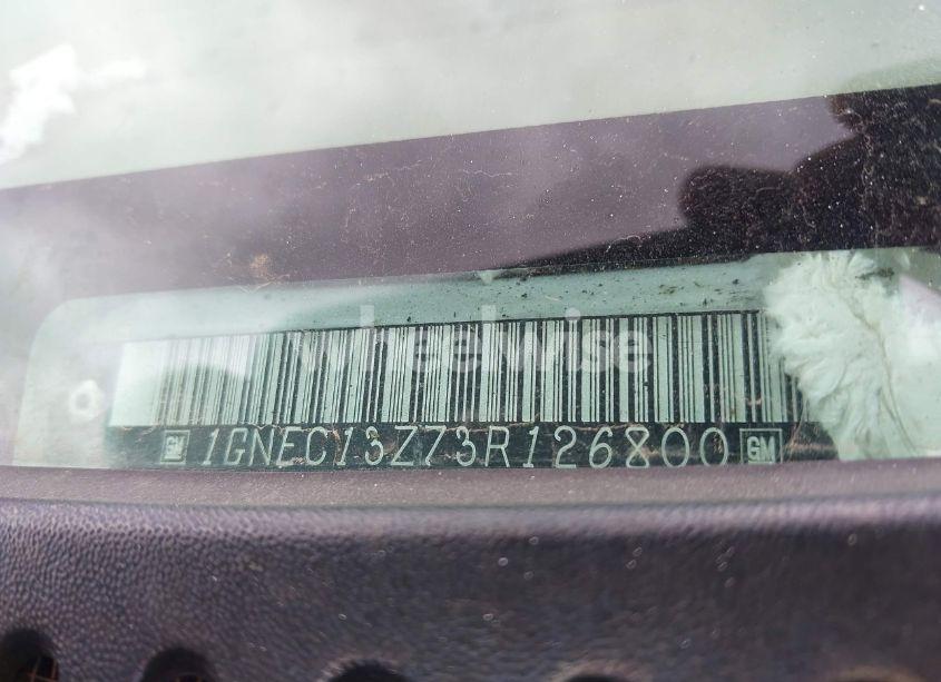 Photo 9 of 2003 Chevrolet Tahoe LT (VIN 1GNEC13Z73R126800)