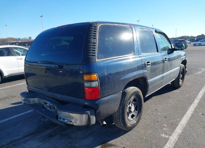 Photo 4 of 2005 Chevrolet Tahoe POLICE (VIN 1GNEC13ZX5R218888)