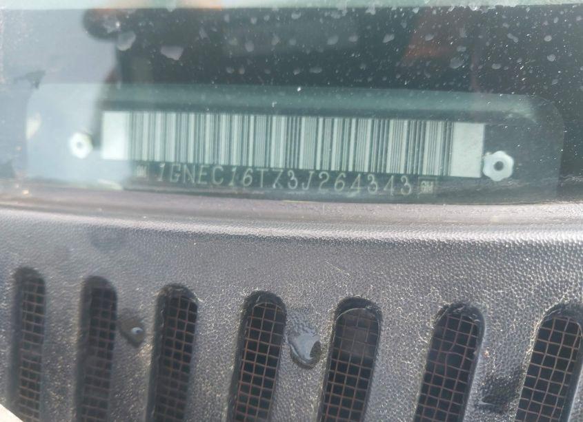 Photo 9 of 2003 Chevrolet Suburban 1500 LS (VIN 1GNEC16T73J264343)