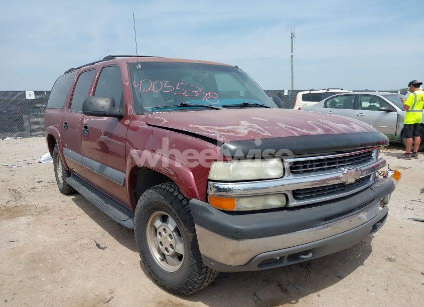 2002 Chevrolet Suburban 1500 LS (VIN 1GNEC16Z62J206341) main photo