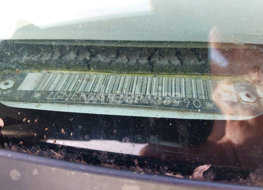 Photo 9 of 1998 Chevrolet Tahoe LS (VIN 1GNEK13R1WR126590)