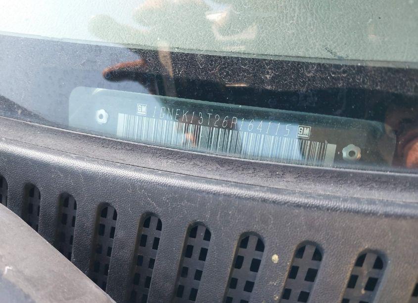 Photo 9 of 2006 Chevrolet Tahoe Z71 (VIN 1GNEK13T26R164115)