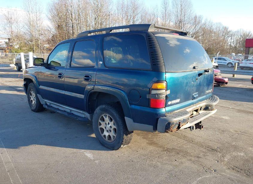 Photo 3 of 2005 Chevrolet Tahoe Z71 (VIN 1GNEK13T55R259637)