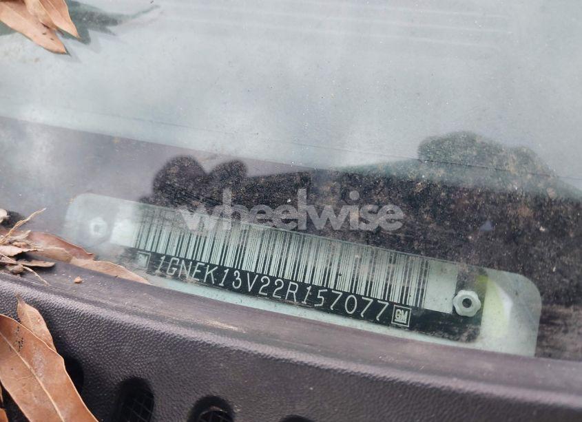 Photo 9 of 2002 Chevrolet Tahoe LS (VIN 1GNEK13V22R157077)