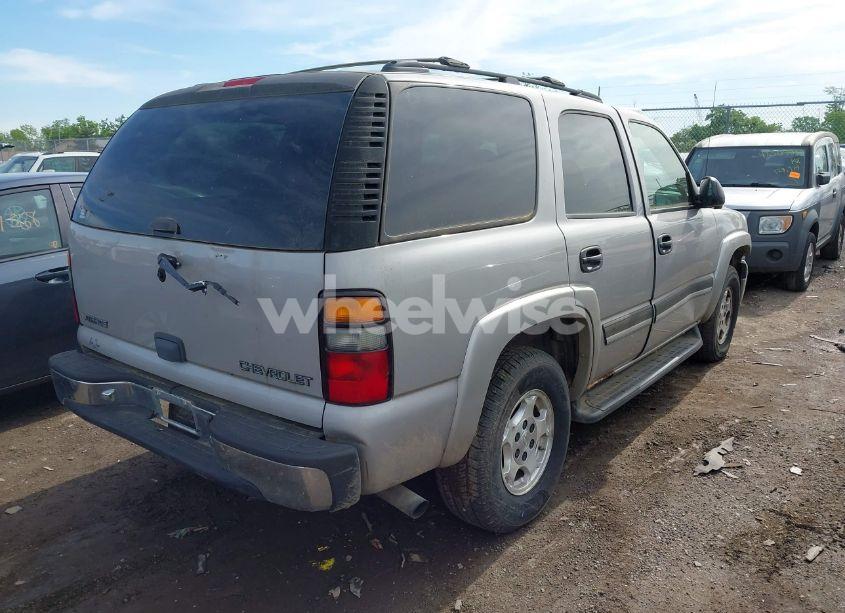 Photo 4 of 2005 Chevrolet Tahoe LS (VIN 1GNEK13Z65J242106)
