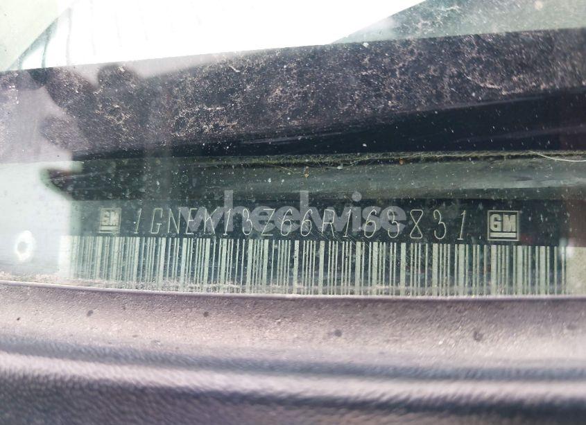 Photo 9 of 2006 Chevrolet Tahoe LT (VIN 1GNEK13Z66R163831)