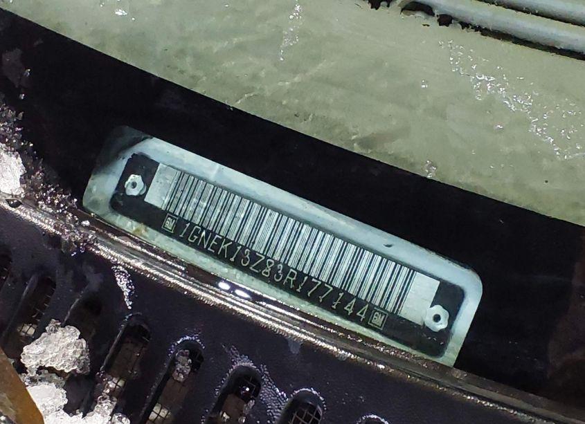 Photo 9 of 2003 Chevrolet Tahoe Z71 (VIN 1GNEK13Z83R177144)