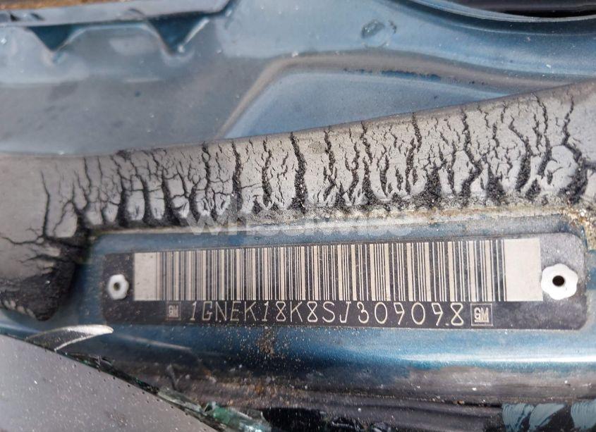 Photo 9 of 1995 Chevrolet Tahoe K1500 (VIN 1GNEK18K8SJ309098)