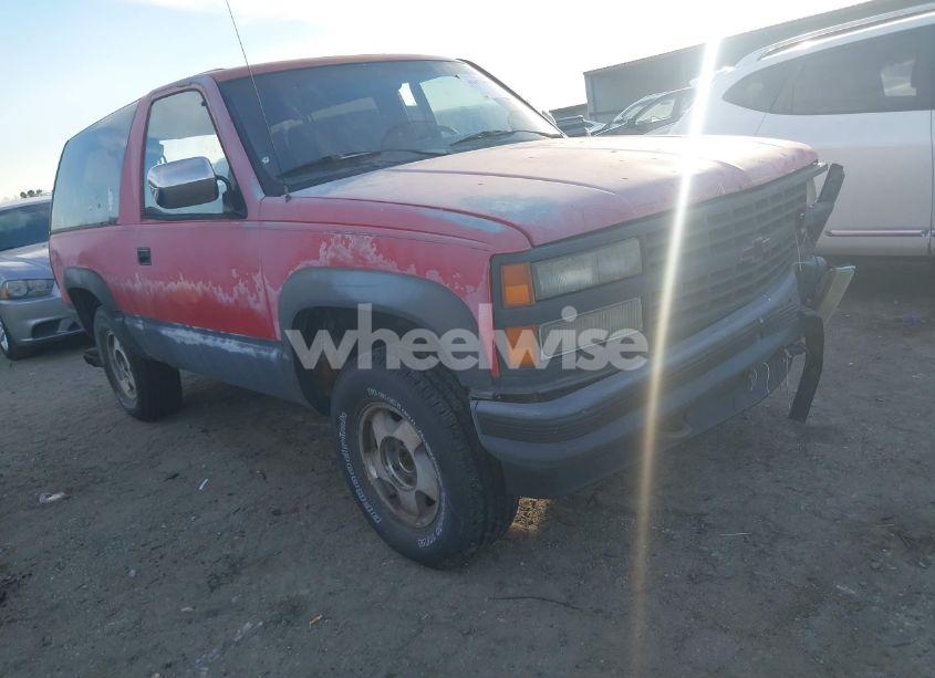 1992 Chevrolet Blazer K1500 (VIN 1GNEK18KXNJ329812) main photo