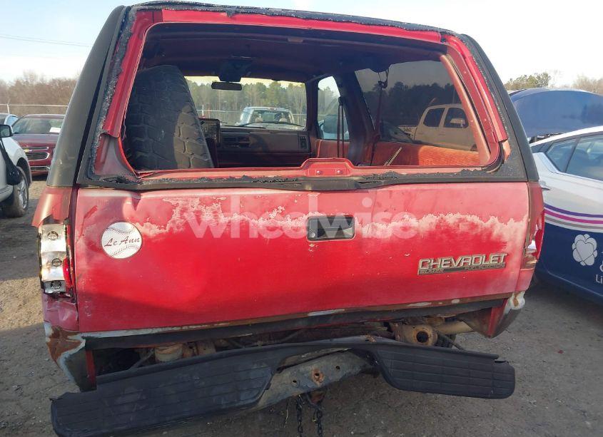 Photo 16 of 1992 Chevrolet Blazer K1500 (VIN 1GNEK18KXNJ329812)