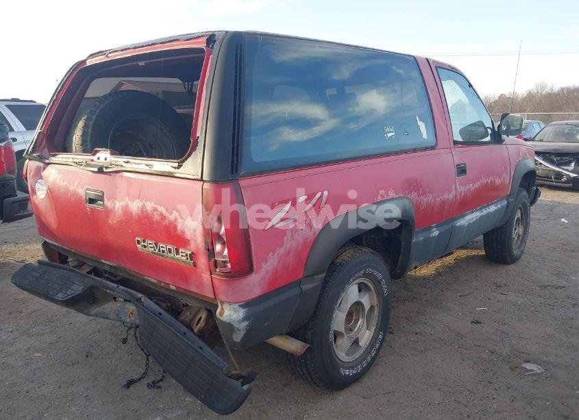 Photo 4 of 1992 Chevrolet Blazer K1500 (VIN 1GNEK18KXNJ329812)