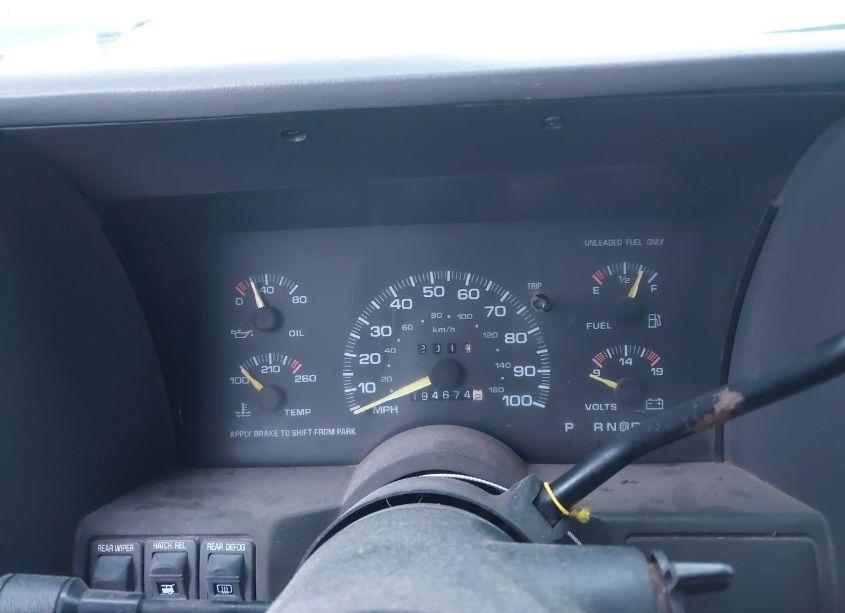 Photo 7 of 1994 Chevrolet Astro (VIN 1GNEL19W7RB218391)