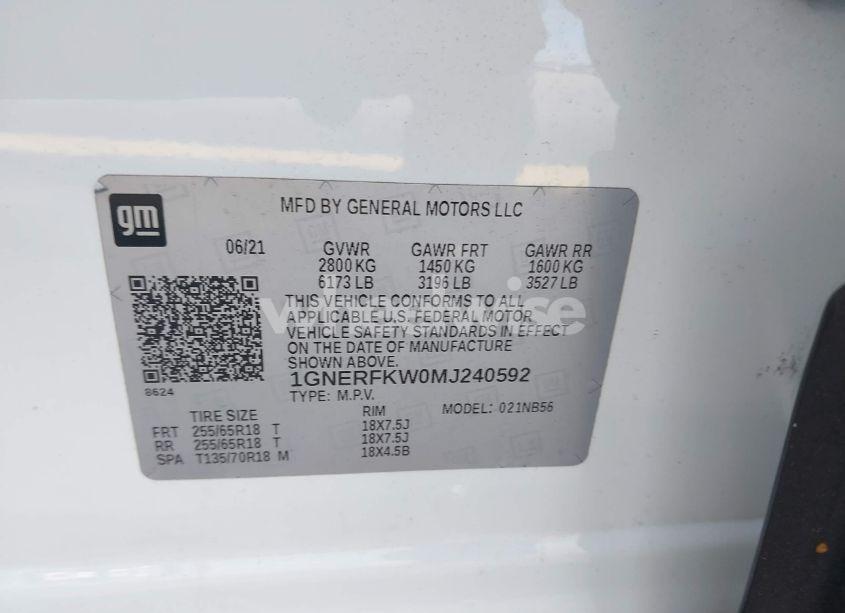 Photo 9 of 2021 Chevrolet Traverse FWD LS (VIN 1GNERFKW0MJ240592)