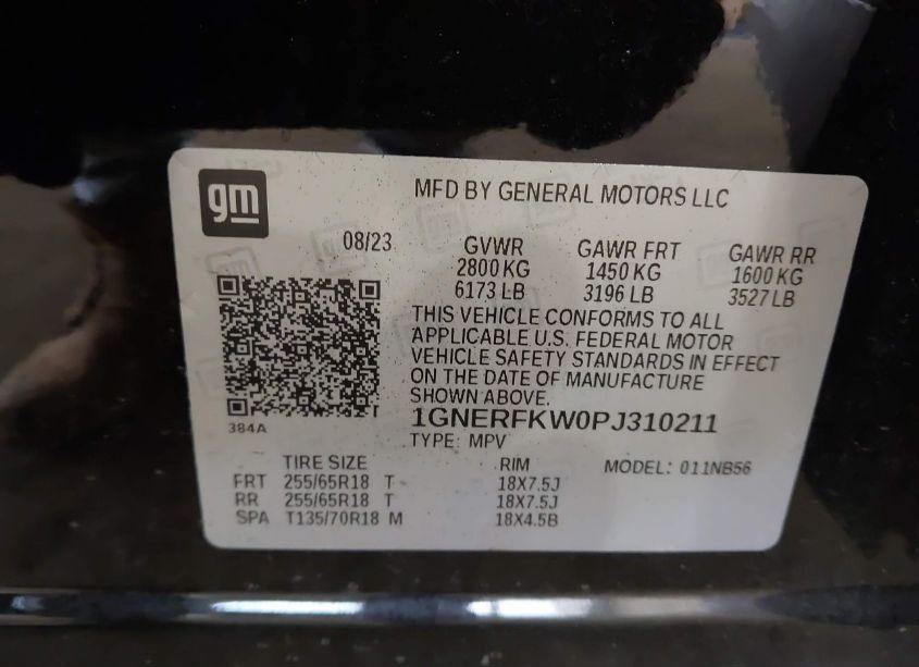 Photo 9 of 2023 Chevrolet Traverse FWD LS (VIN 1GNERFKW0PJ310211)