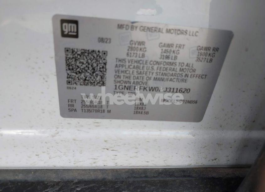 Photo 9 of 2023 Chevrolet Traverse FWD LS (VIN 1GNERFKW0PJ311620)