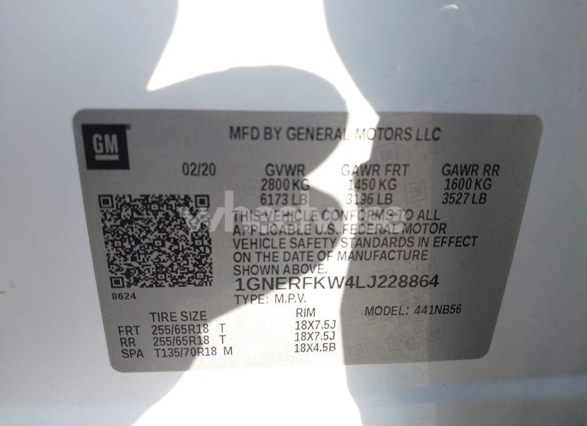 Photo 9 of 2020 Chevrolet Traverse FWD LS (VIN 1GNERFKW4LJ228864)