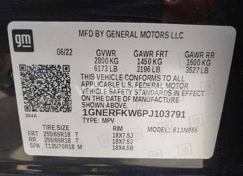 Photo 9 of 2023 Chevrolet Traverse FWD LS (VIN 1GNERFKW6PJ103791)