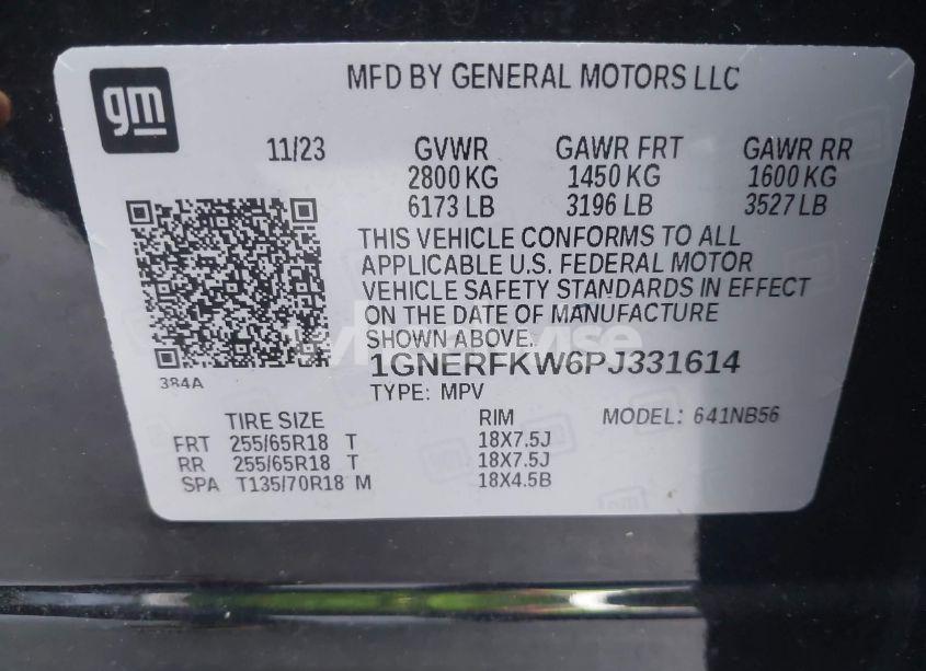 Photo 9 of 2023 Chevrolet Traverse FWD LS (VIN 1GNERFKW6PJ331614)