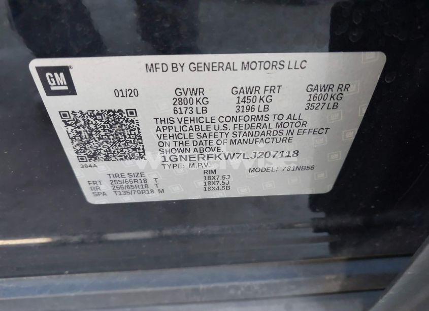 Photo 9 of 2020 Chevrolet Traverse FWD LS (VIN 1GNERFKW7LJ207118)