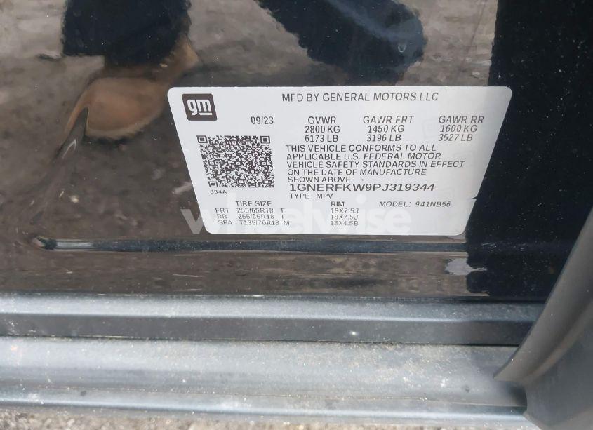 Photo 9 of 2023 Chevrolet Traverse LS (VIN 1GNERFKW9PJ319344)