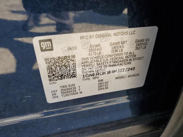 Photo 3 of 2023 CHEVROLET TRAVERSE LT (VIN 1GNERGKW4PJ277249)