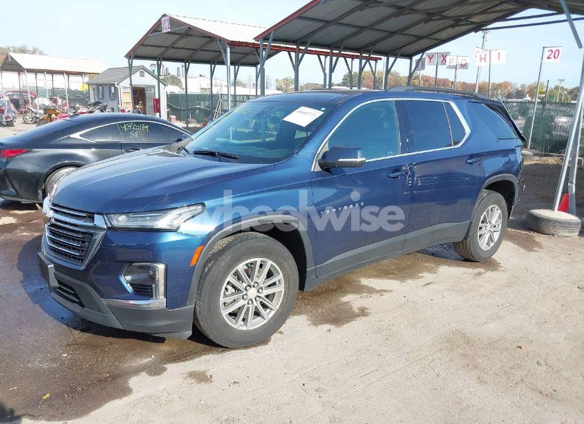 Photo 2 of 2022 Chevrolet Traverse FWD LT CLOTH (VIN 1GNERGKW5NJ163323)
