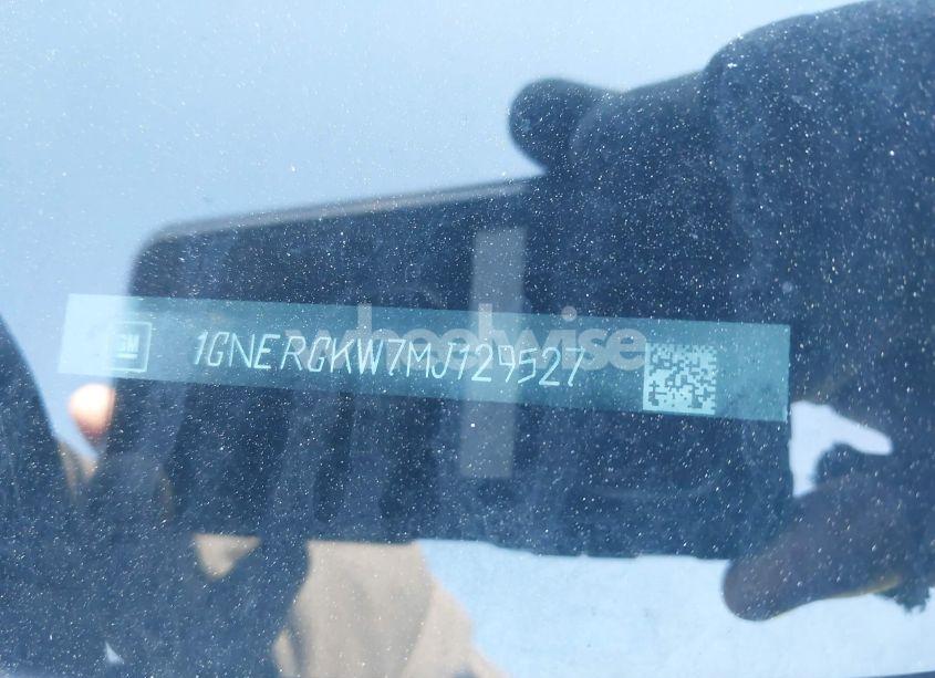 Photo 9 of 2021 Chevrolet Traverse FWD LT CLOTH (VIN 1GNERGKW7MJ129527)