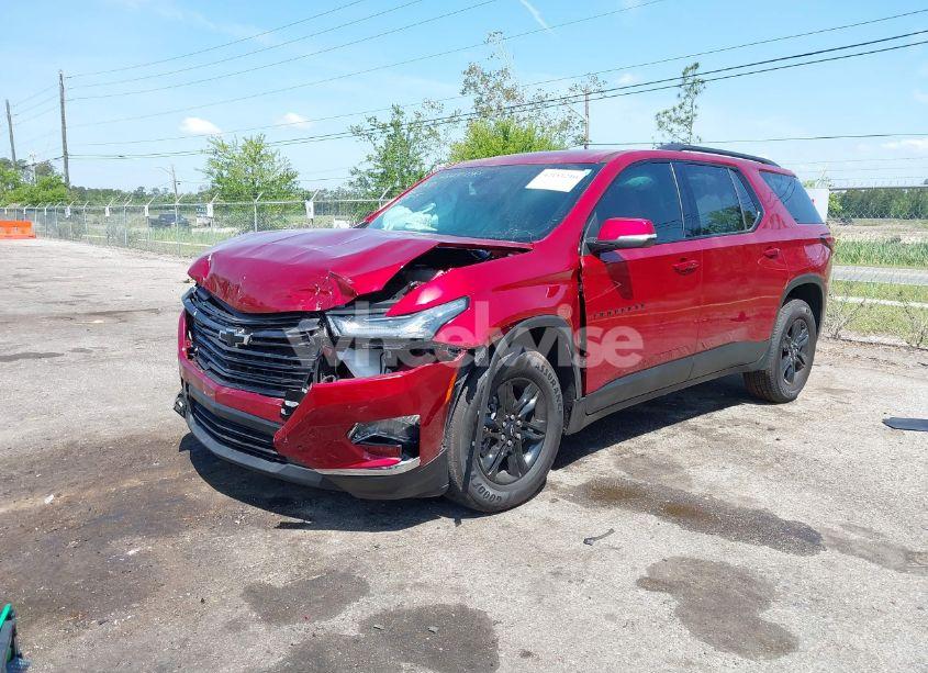Photo 2 of 2022 Chevrolet Traverse FWD LT CLOTH (VIN 1GNERGKW7NJ154137)