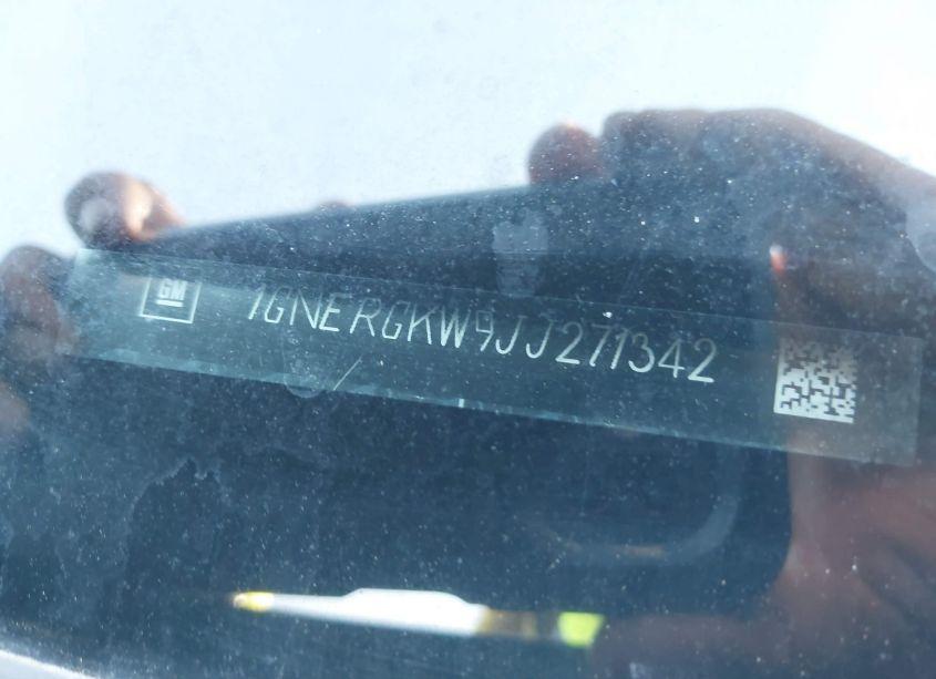 Photo 9 of 2018 Chevrolet Traverse 1LT (VIN 1GNERGKW9JJ271342)