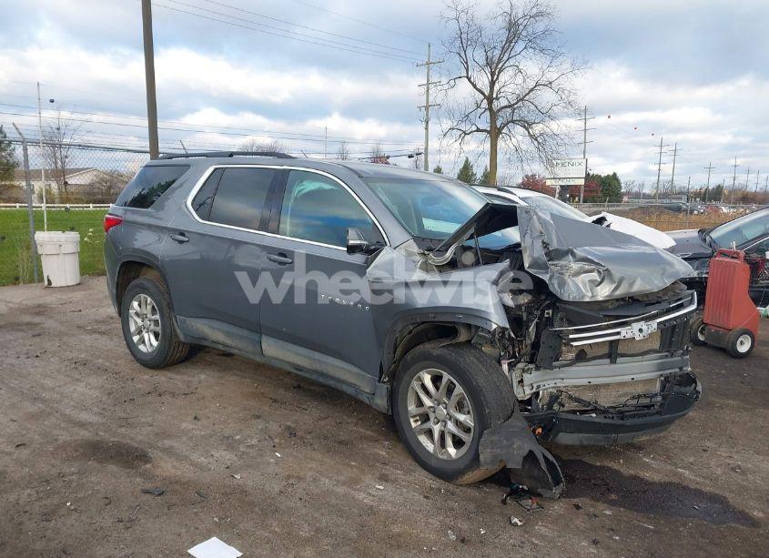 2021 Chevrolet Traverse FWD LT CLOTH (VIN 1GNERGKW9MJ102121) main photo