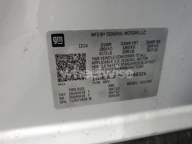 Photo 5 of 2025 CHEVROLET TRAVERSE LT (VIN 1GNERGRS0SJ148324)