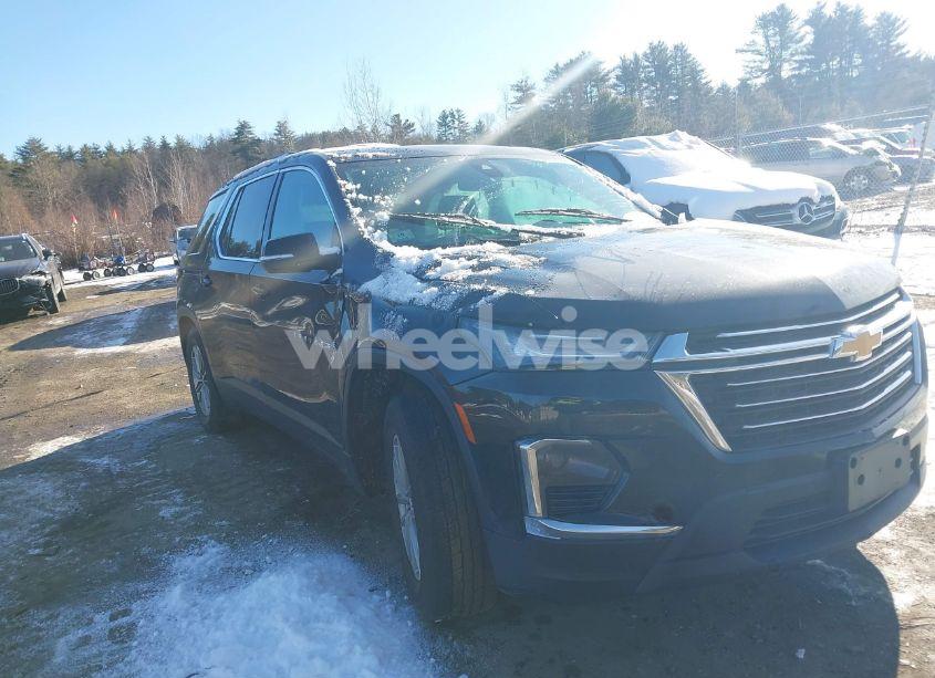 2022 Chevrolet Traverse FWD LT LEATHER (VIN 1GNERHKW3NJ134490) main photo