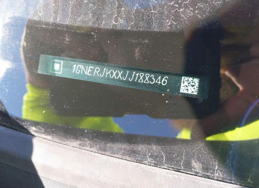 Photo 9 of 2018 Chevrolet Traverse RS (VIN 1GNERJKXXJJ188346)