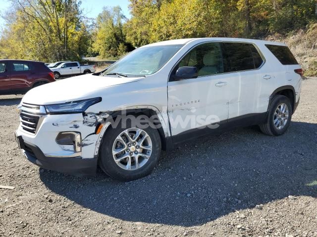 Photo 2 of 2023 CHEVROLET TRAVERSE LS (VIN 1GNEVFKW4PJ109360)