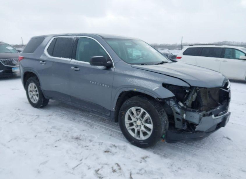 2021 Chevrolet Traverse AWD LS (VIN 1GNEVFKW5MJ136398) main photo