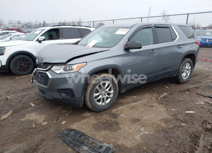 Photo 2 of 2021 Chevrolet Traverse AWD LS (VIN 1GNEVFKW9MJ238206)