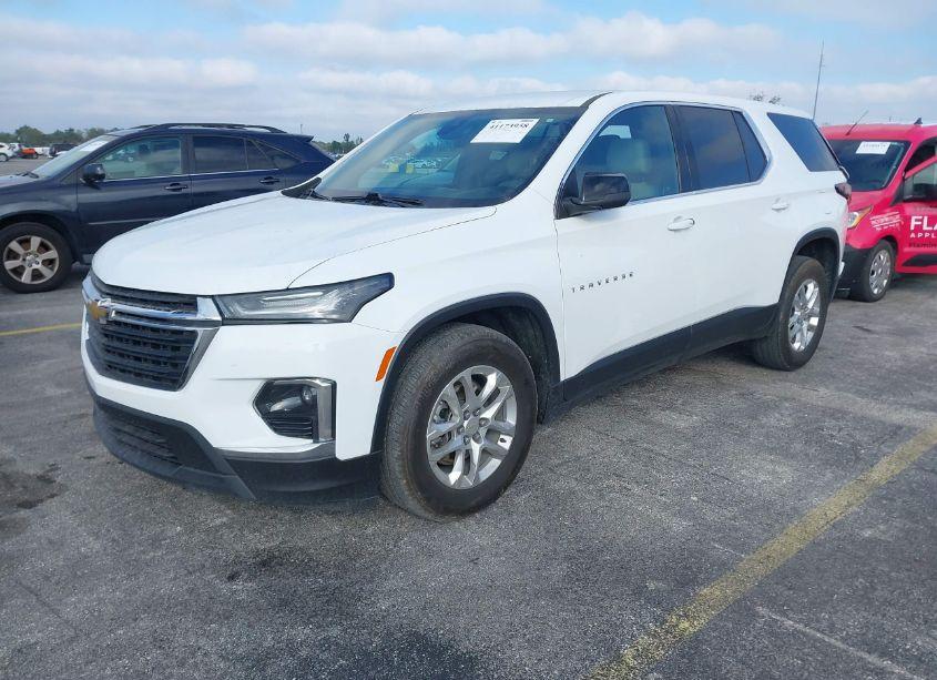 Photo 2 of 2023 Chevrolet Traverse AWD LS (VIN 1GNEVFKWXPJ214128)
