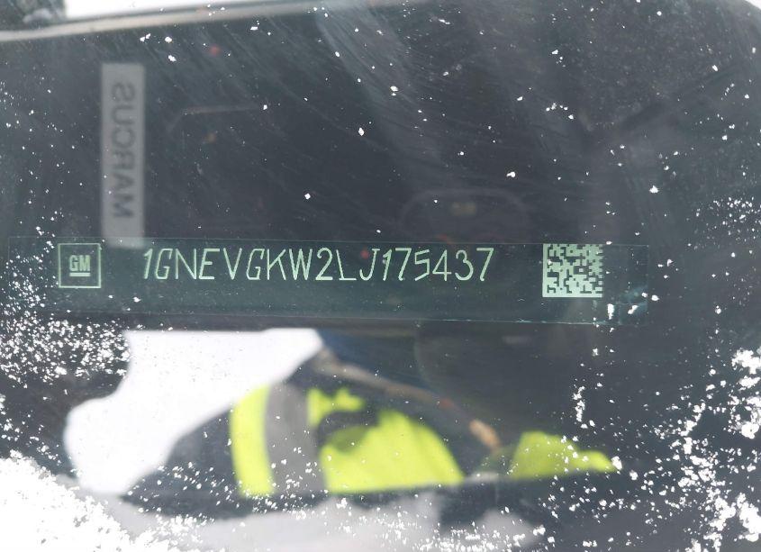 Photo 9 of 2020 Chevrolet Traverse AWD LT CLOTH (VIN 1GNEVGKW2LJ175437)