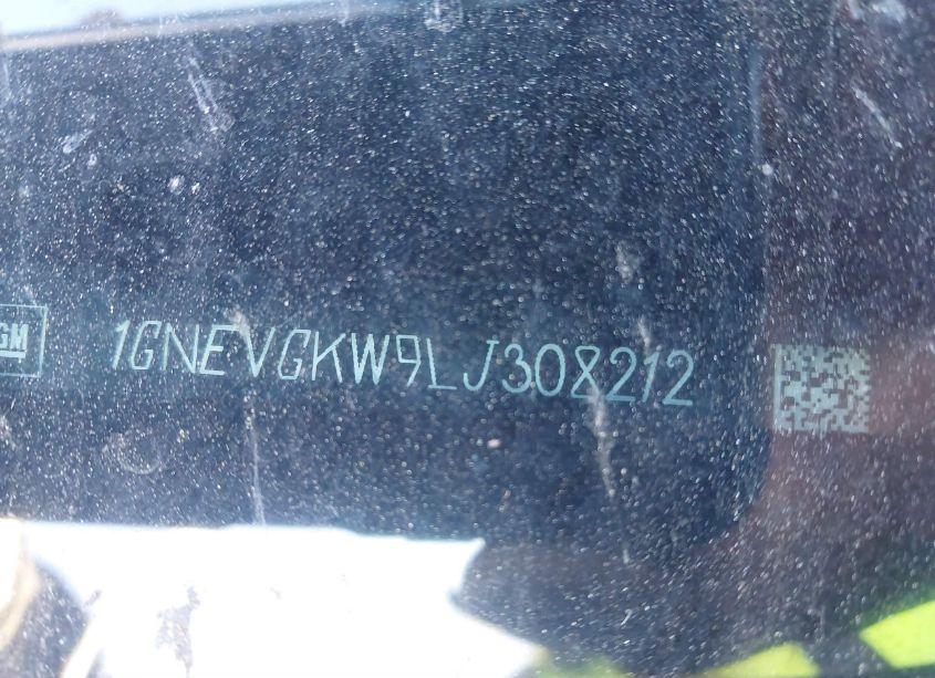 Photo 9 of 2020 Chevrolet Traverse AWD LT CLOTH (VIN 1GNEVGKW9LJ308212)