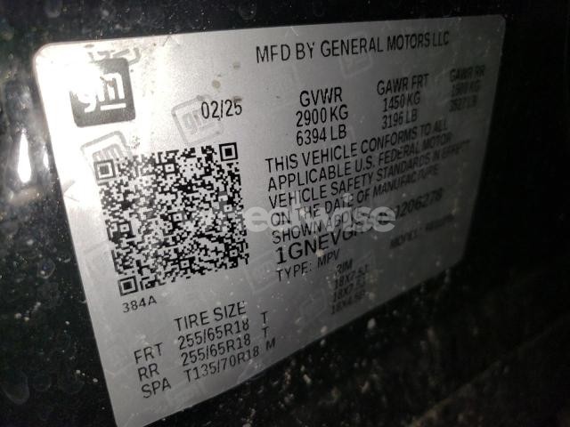 Photo 7 of 2025 CHEVROLET TRAVERSE LT (VIN 1GNEVGRS9SJ206278)