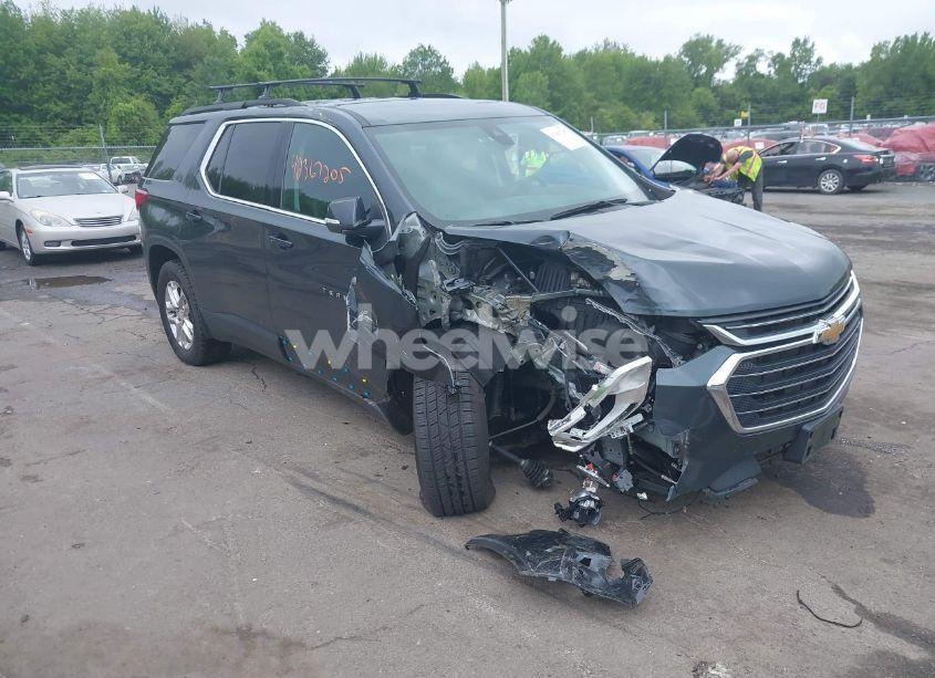 2021 Chevrolet Traverse AWD LT LEATHER (VIN 1GNEVHKW1MJ129878) main photo