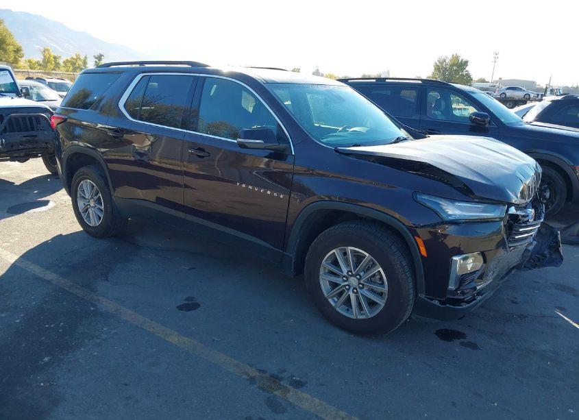 2022 Chevrolet Traverse AWD LT LEATHER (VIN 1GNEVHKW2NJ110953) main photo