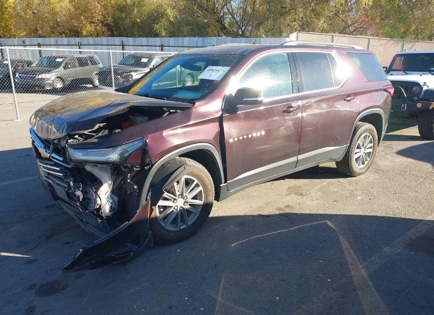 Photo 2 of 2022 Chevrolet Traverse AWD LT LEATHER (VIN 1GNEVHKW2NJ110953)