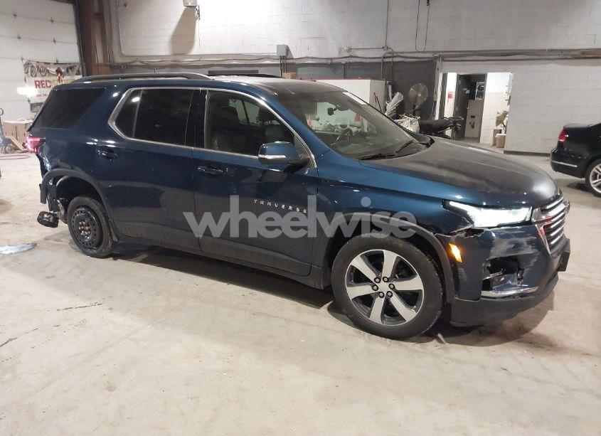 2022 Chevrolet Traverse AWD LT LEATHER (VIN 1GNEVHKW7NJ168430) main photo