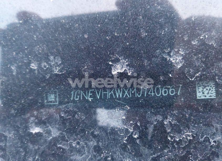 Photo 17 of 2021 Chevrolet Traverse AWD LT LEATHER (VIN 1GNEVHKWXMJ140667)